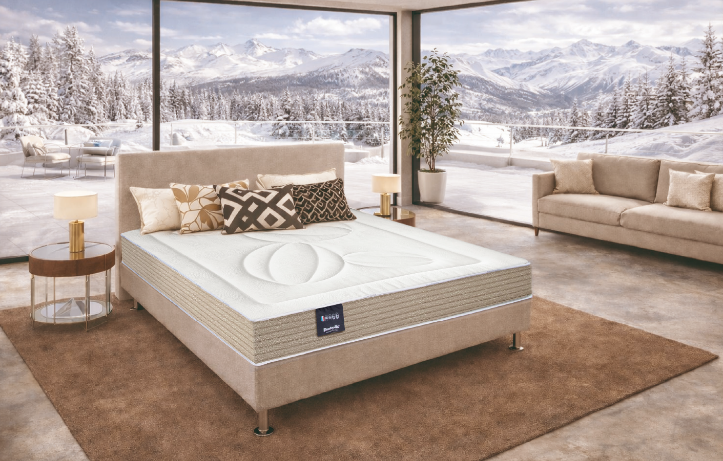 Matelas Latex Dunlopillo Naturel
