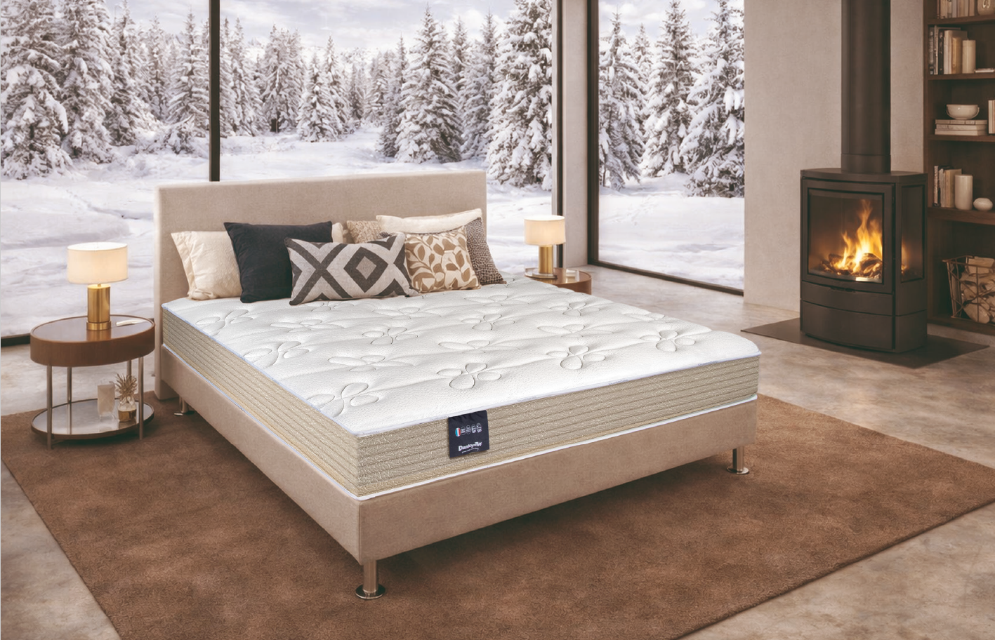 Matelas Hybride Dunlopillo