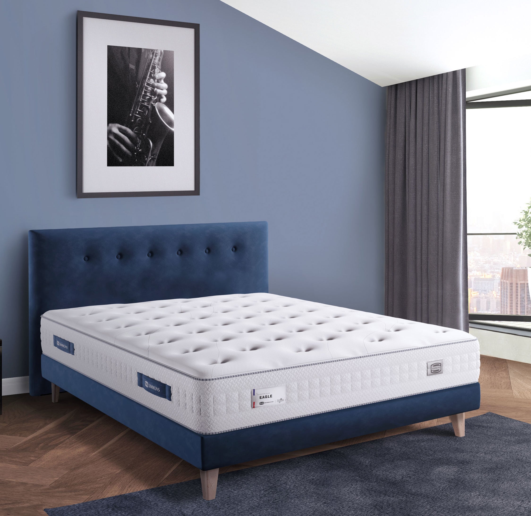 Matelas ressort Simmons - EAGLE - 200x200