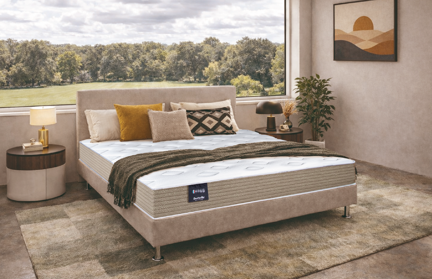 matelas pegase dunlopillo memoire de forme gen 13